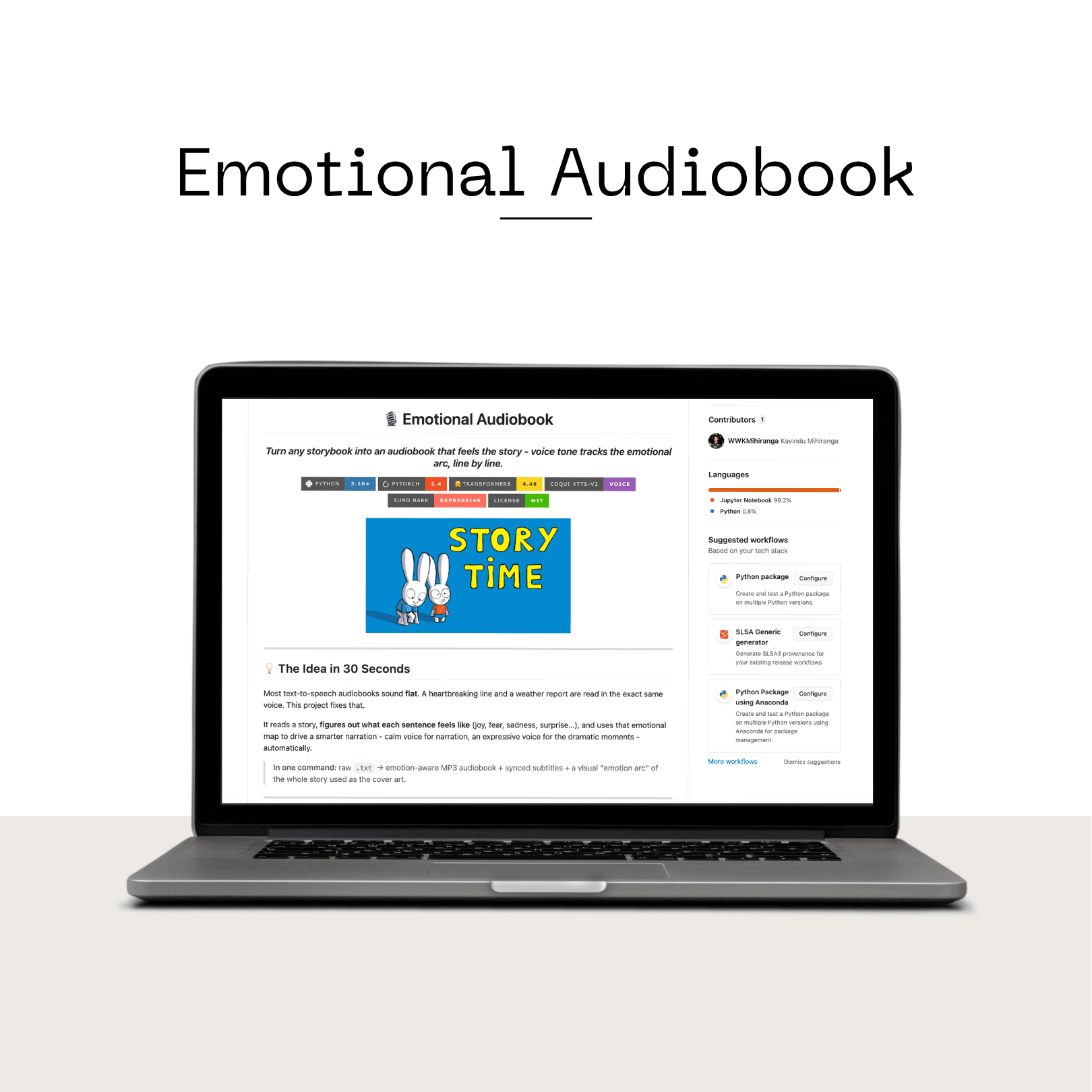 Emotion-Aware Audiobook Generator